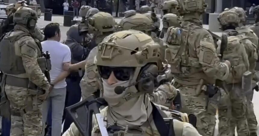 Federal authorities deserve to do their jobs safely. It starts with removing the masks