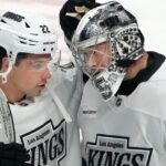 Kings blow three-goal lead but rally to beat the Sharks